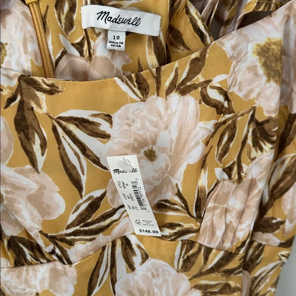 NWT Madewell Angelina Floral Slip Dress - Picture 3 of 5